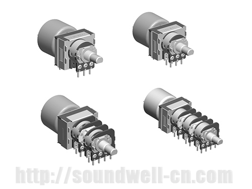 RM1611 Motorized Rotary Potentiometer